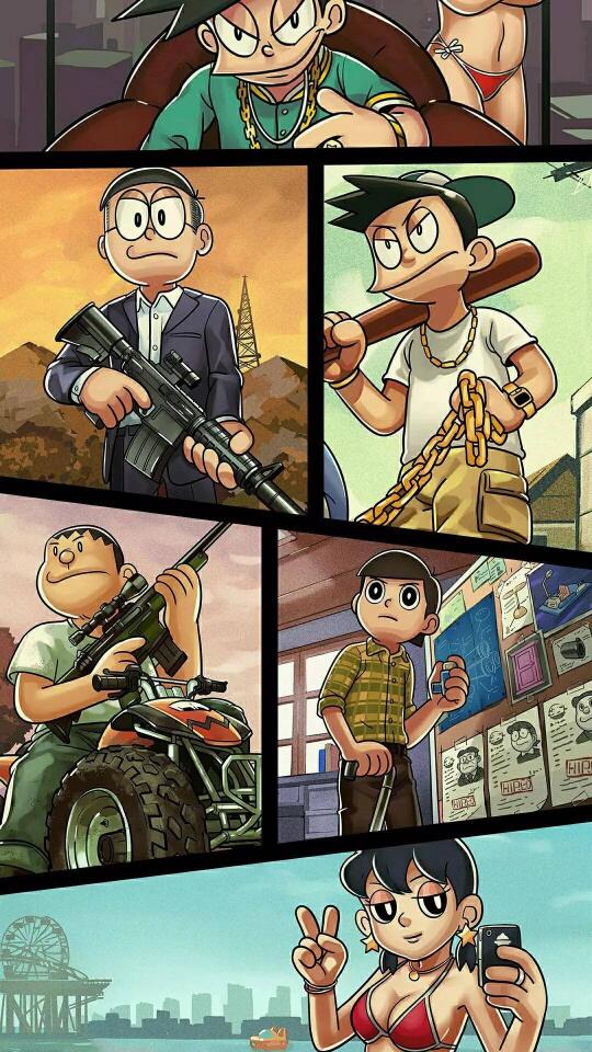 Doraemon Wallpapers 4k iPhone