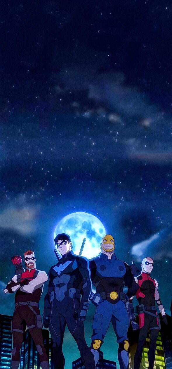 Young Justice Wallpapers iPhone 4k