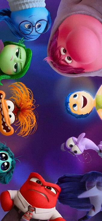 Inside Out 2 Wallpapers 4k iPhone