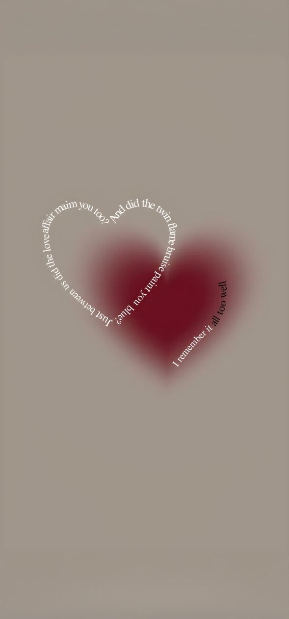 Red Heart Aura HD iPhone Wallpapers