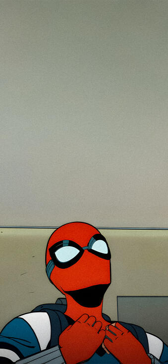 Your Friendly Neighbourhood Spider Man iPhone Wallpaper