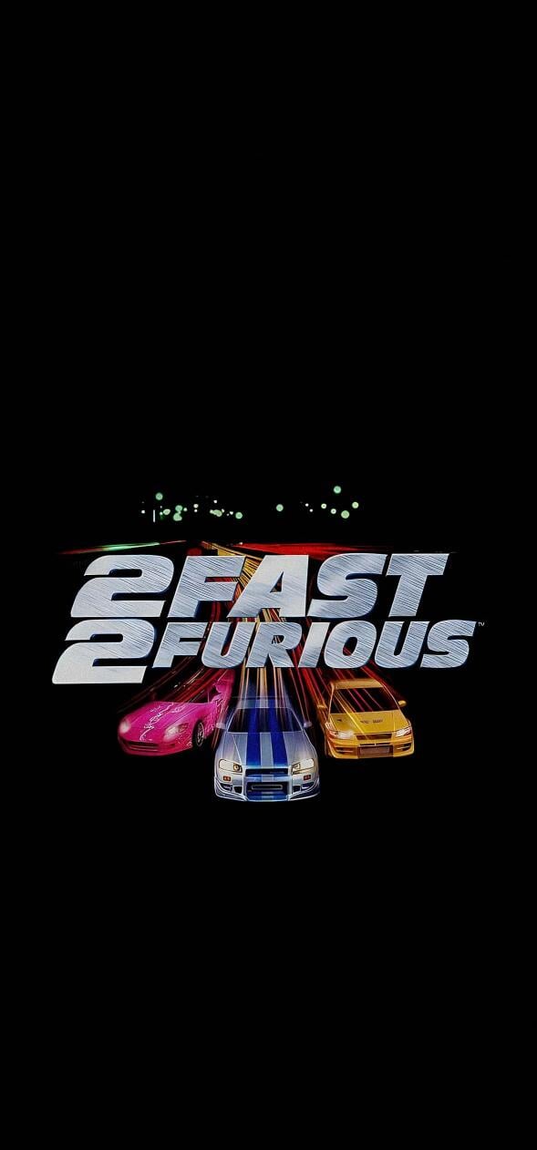 Fast and Furious 2 Cars Poster Wallpapers for iPhone