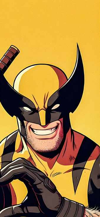Deadpool and Wolverine Wallpapers 4k for iPhone
