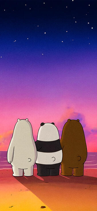 We Bare Bear Wallpaper iPhone 4k