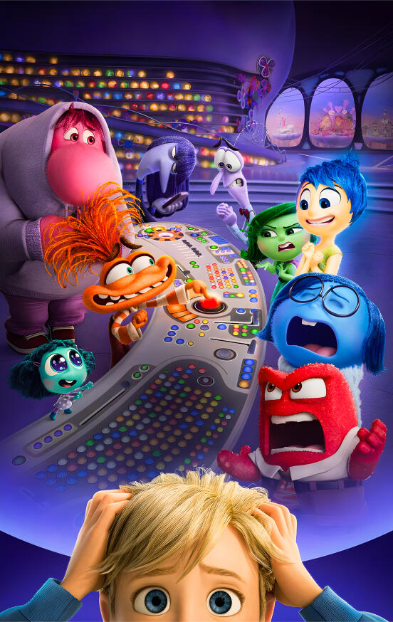 Inside Out 2 Wallpapers 4k iPhone