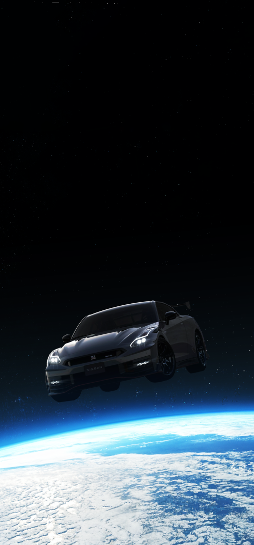 Nissan in Space Wallpapers iPhone 4k