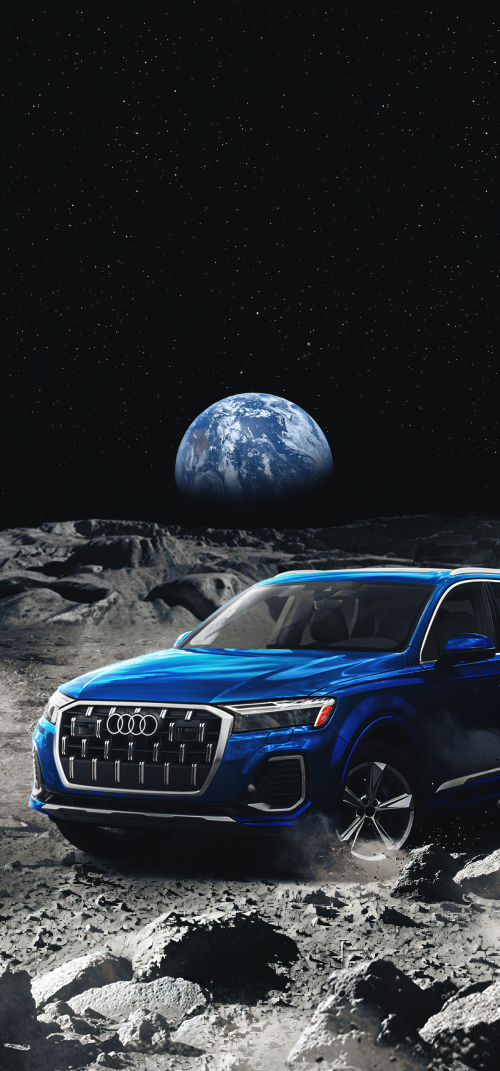 Audi in Space Wallpapers 4k for iPhone