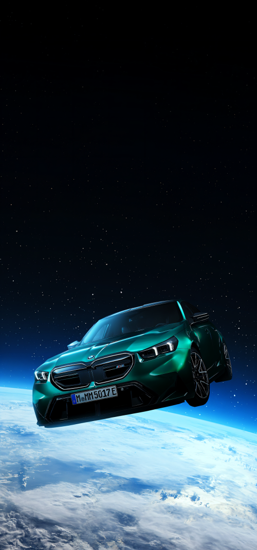 BMW in Space Wallpapers iPhone 4k