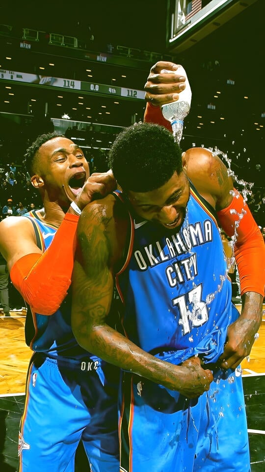 Oklahoma City Thunder iPhone Wallpaper HD