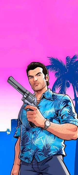 GTA Vice City Wallpapers iPhone 4k