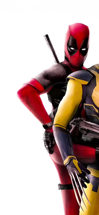 Deadpool and Wolverine Wallpapers 4k for iPhone