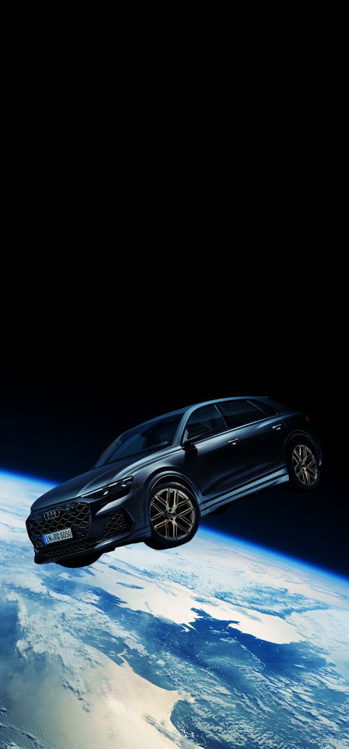Car in Space 4K wallpapers