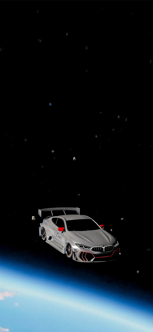 BMW in Space Wallpapers iPhone 4k
