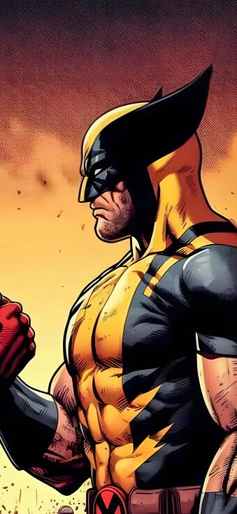 Deadpool and Wolverine Wallpapers 4k iPhone