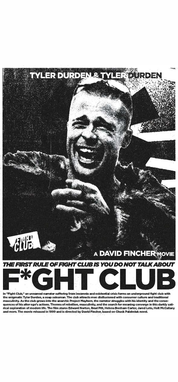 Fight Club iPhone Wallpaper