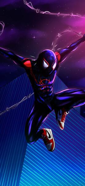 Spiderman Black Suit Wallpapers for iPhone