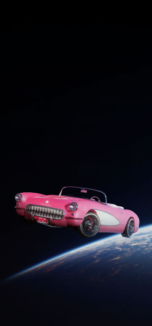 Chevrolet in Space Wallpapers 4k iPhone