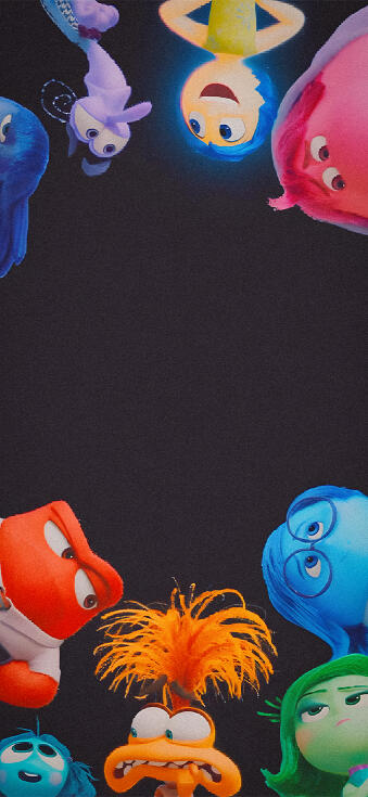 Inside Out 2 Wallpapers 4k iPhone