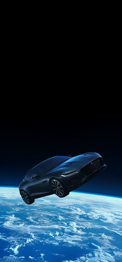 Jaguar in Space Wallpapers 4k iPhone
