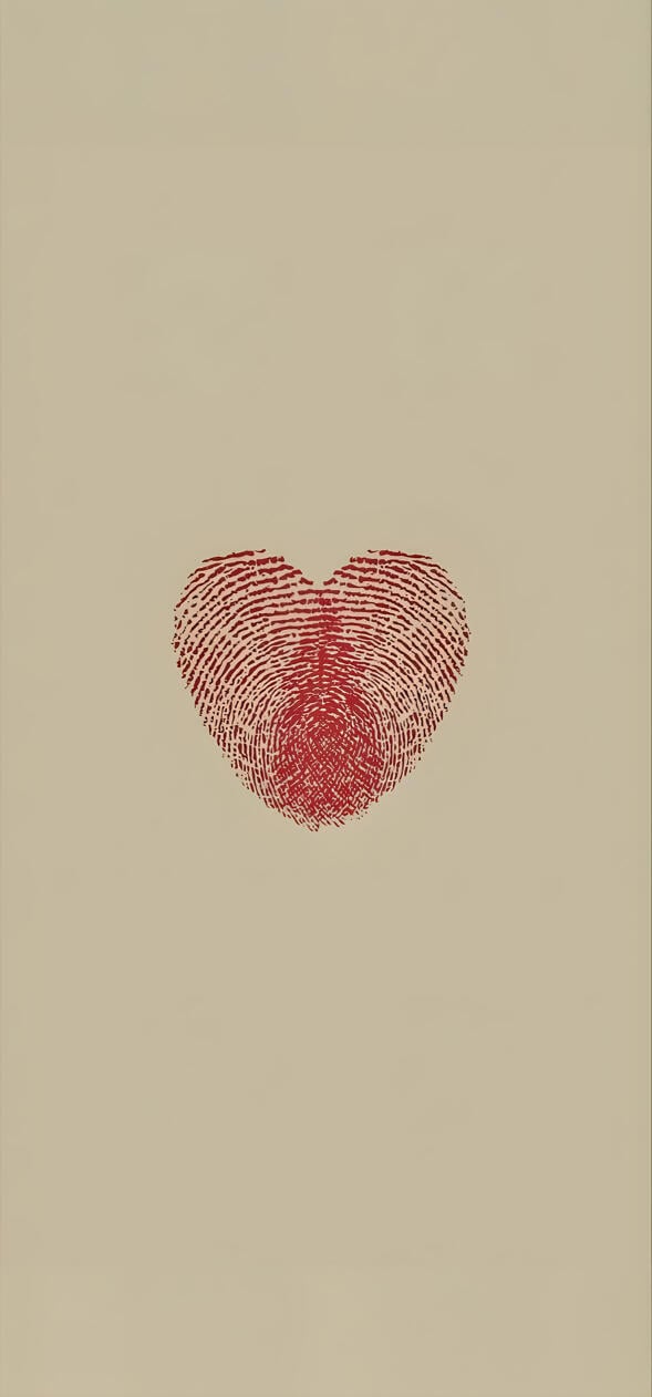 Heart Finger Prints HD Wallpapers