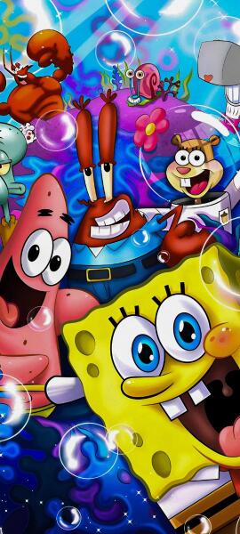 Spongebob Squarepants Wallpapers 4k iPhone