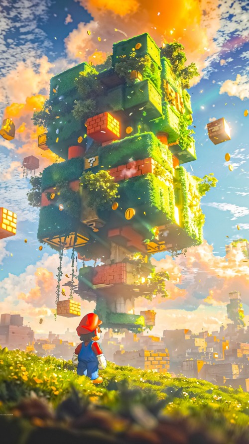 Mario Bros world wallpaper