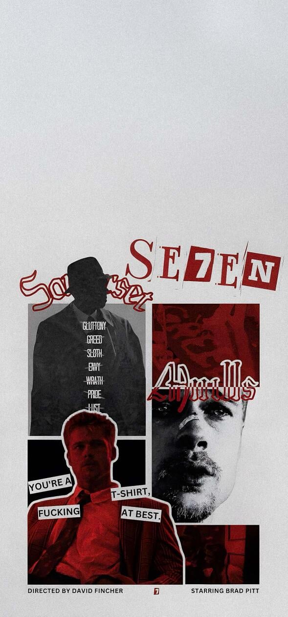 Se7en Collage Wallpaper