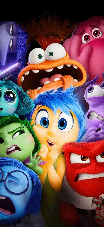 Inside Out 2 Wallpapers 4k iPhone