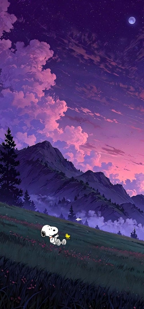Snoopy Wallpapers 4k iPhone