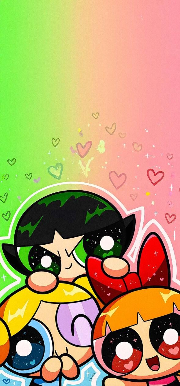 Powerpuff Girls Wallpapers 4k iPhone