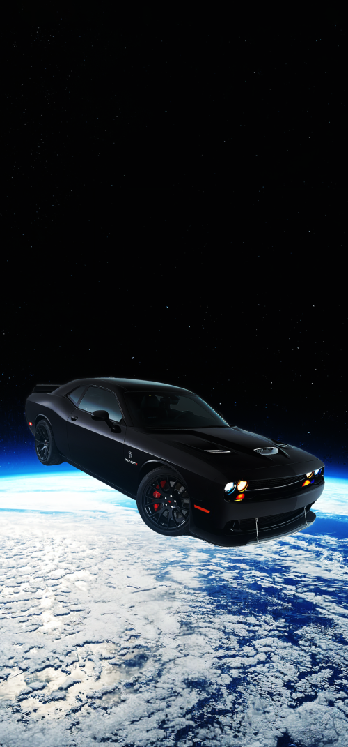 Dodge in Space live wallpapers 4K