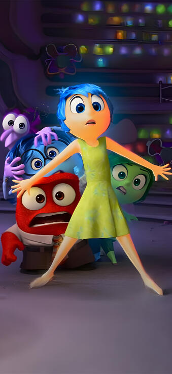 Inside Out 2 Wallpapers 4k iPhone