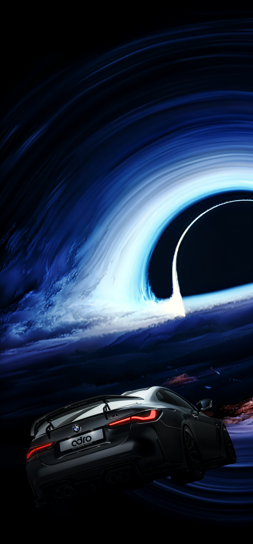 BMW in Space Wallpapers iPhone 4k