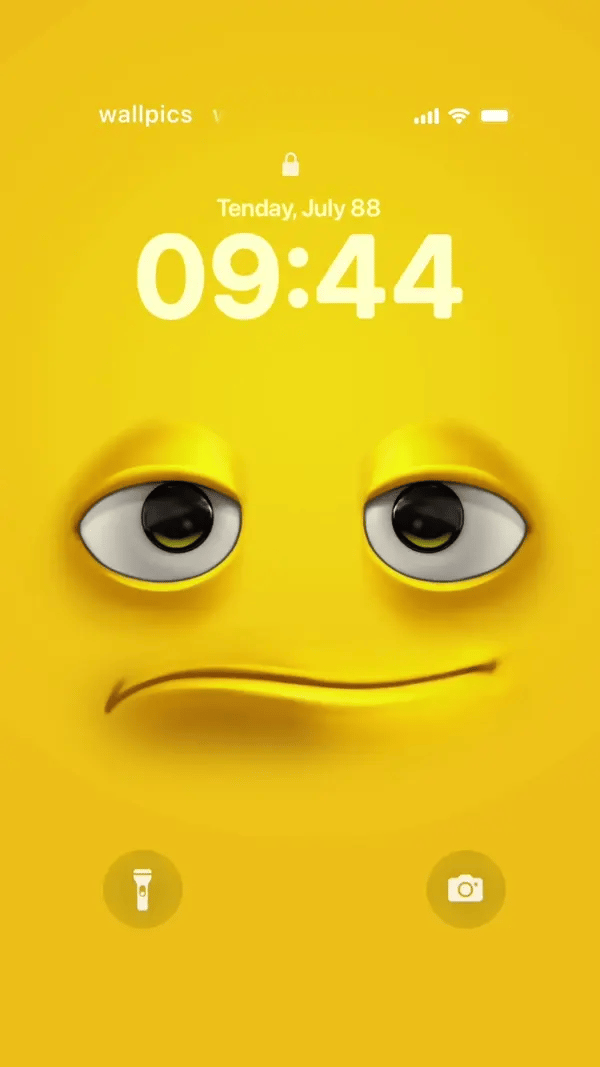 Yellow & Blue Face
