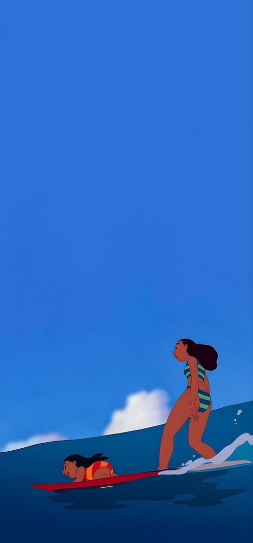 Lilo and Stitch iPhone Wallpaper HD 4k