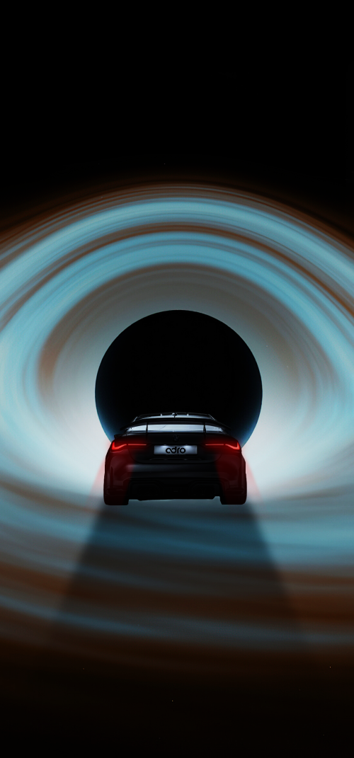 Audi in Space Wallpapers 4k for iPhone