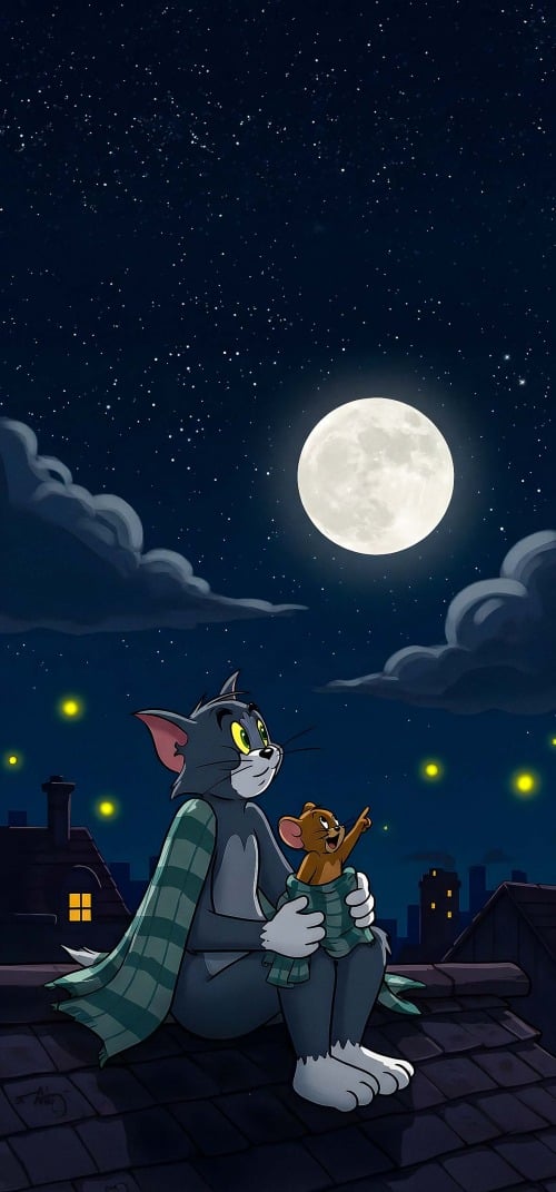 Tom and Jerry Wallpapers 4k iPhone