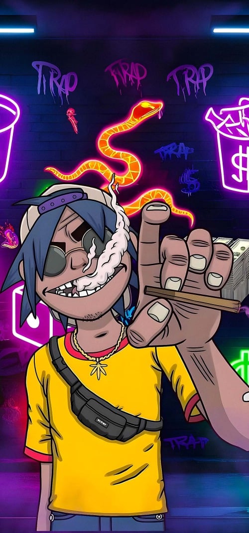 Gorillaz Wallpapers 4k iPhone