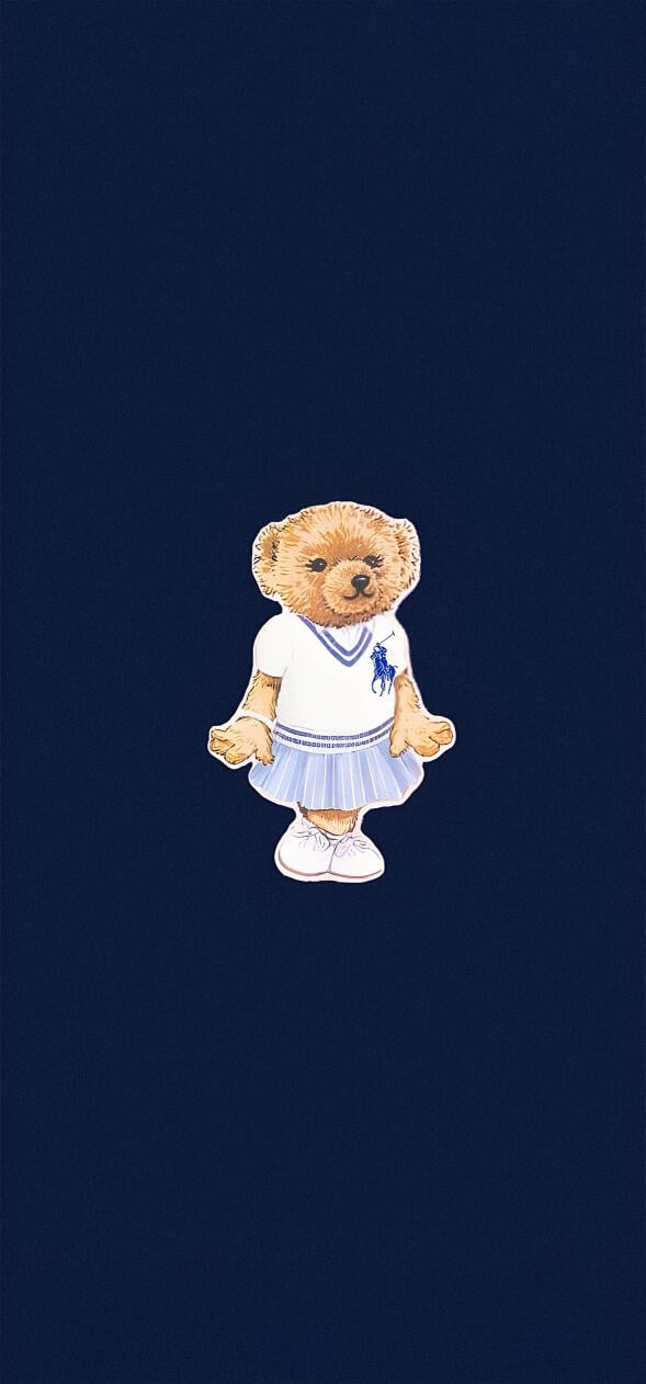 Ralph Lauren Girl Bear iPhone Wallpapers