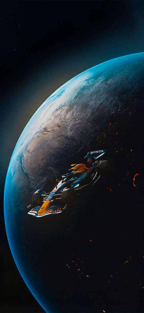 F1 in Space Wallpapers iPhone 4k