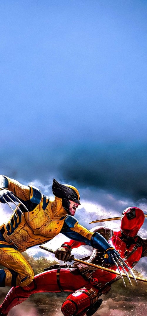 Deadpool & Wolverine Wallpapers iPhone HD