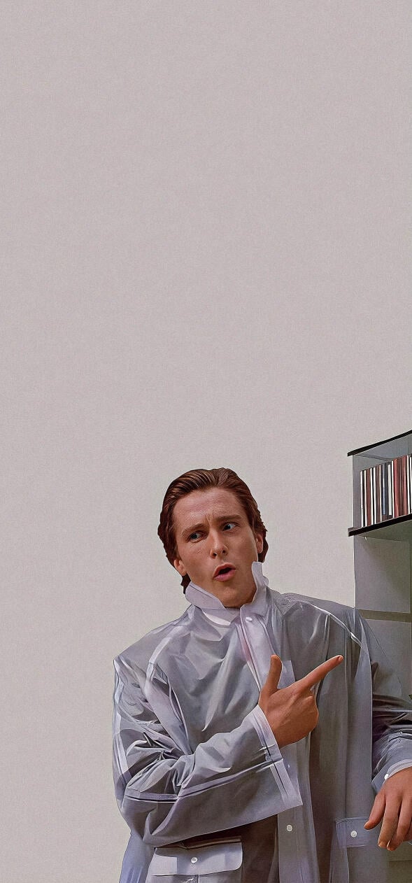 American Psycho iPhone Wallpaper