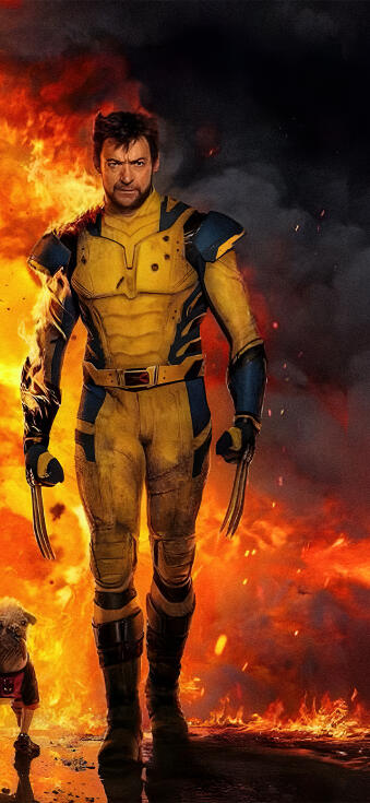 Deadpool and Wolverine Wallpapers 4k for iPhone